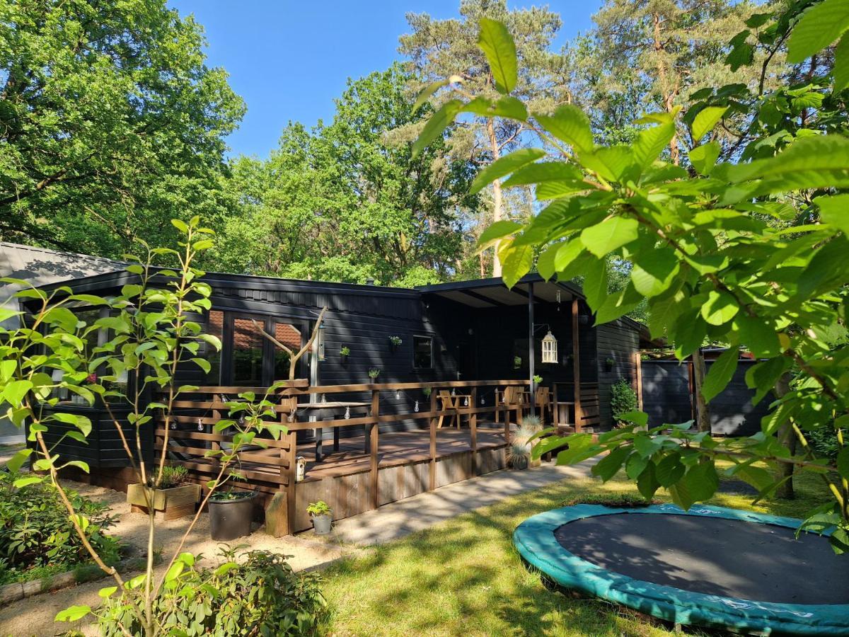 Heerlijk Huisje In Het Bos Op Chaletpark Kempenbos Diessen Luaran gambar